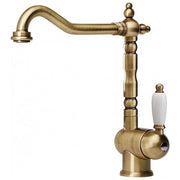 Franke 115.0028.205 Old England Miscelatore Monocomando Lavello Canna Girevole 360° Alta Pressione colore Bronzo