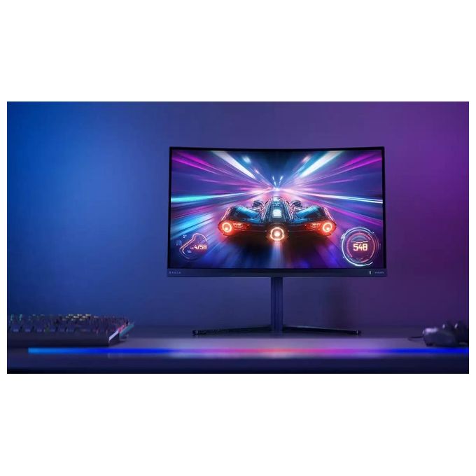Philips 27M2C5200W Evnia 5000 Monitor Gaming Curvo 27'' Full HD 280Hz Fast VA 0,3 ms HDR10 Adaptive Sync colore Nero