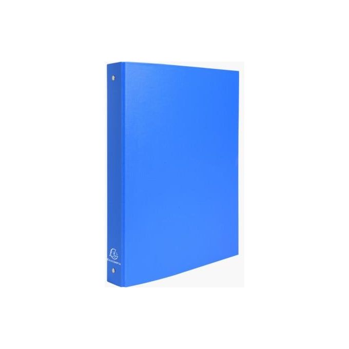 Exacompta Raccoglitore 4 Anelli A4 Azzurro