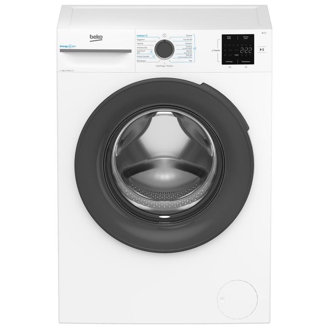 BEKO BMWU3721A Lavatrice Libera Installazione 7 kg Classe a Centrifuga 1200 giri-min Profondita' 496 cm Vapore SteamCure Colore Bianco