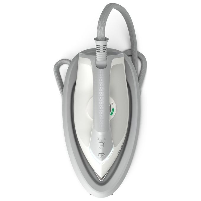 Philips PSG2000-80 Serie 2000 Ferro da stiro con caldaia 2400W 1.4L 6 bar Piastra in Ceramica colore Grigio Bianco