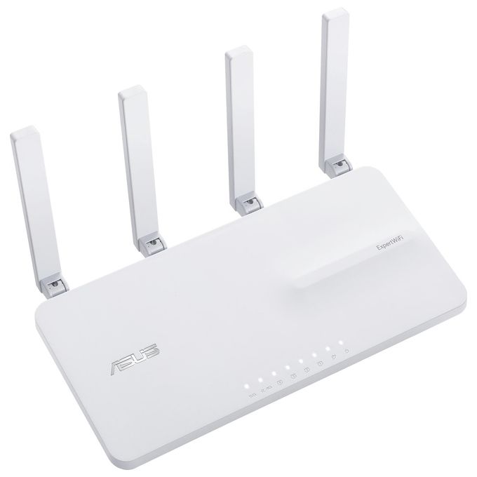 Asus EBR63 ExpertWiFi Router Business Dual-band Wi-Fi 6 AX3000 Gigabit Ethernet VPN 4 porte USB colore Bianco
