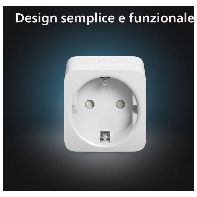 Philips Presa Intelligente Hue Smart Plug Automazione e Controllo Domestico Semplici e Avanzati