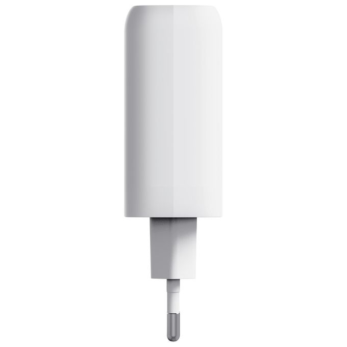 Trust 25381 Maxo Caricatore Universale 65 W con 2 Porte USB-C Ricarica Rapida PPS colore Bianco