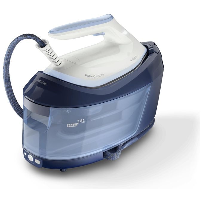 Philips PSG6026-20 PerfectCare Serie 6000 Ferro da Stiro con Caldaia 2400 W 6,5 bar 130 g-min 1,8 L colore Bianco