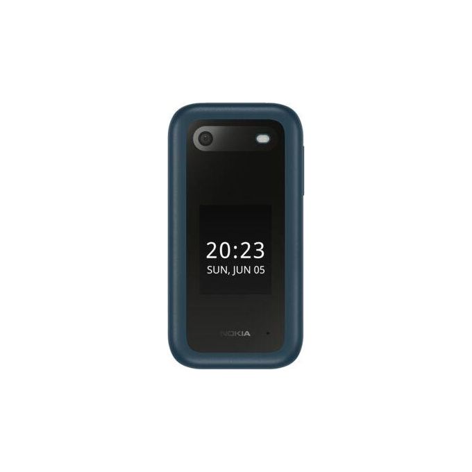 Nokia 1GF011OPG1A02 2660 Flip Telefono Cellulare 4G Dual Sim Display 2.8'' Tasto SOS Radio FM Bluetooth colore Blu