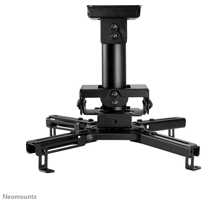 Neomounts CL25-530BL1 Supporto a soffitto per proiettore capacita' 45 Kg regolazione completa inclinazione ±20° rotazione 360° gestione cavi interna colore Nero