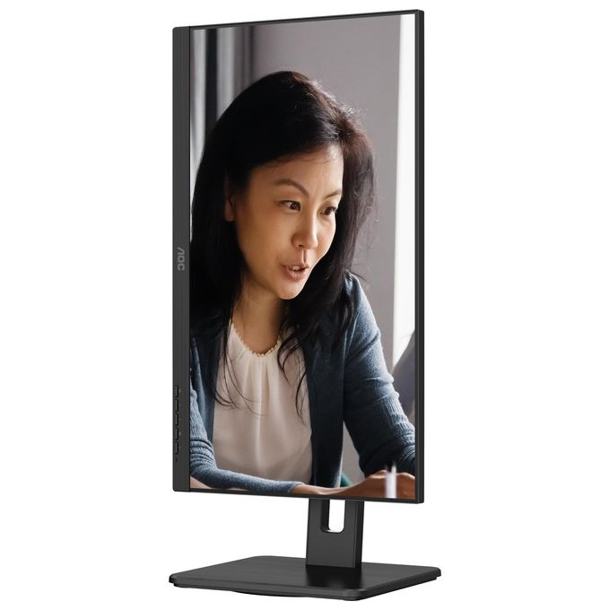 AOC 22E2UMF Monitor PC 21.5'' Full HD VA 1920x1080 75Hz USB Hub 3.2 Flicker Free Adaptive Sync colore Nero