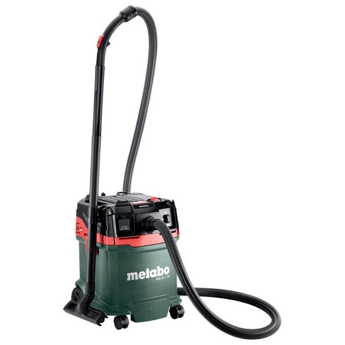 Metabo ASA 30 L PC Aspirapolvere a cilindro Secco e bagnato 30 L 1200 W 78 dB colore Nero Verde Rosso
