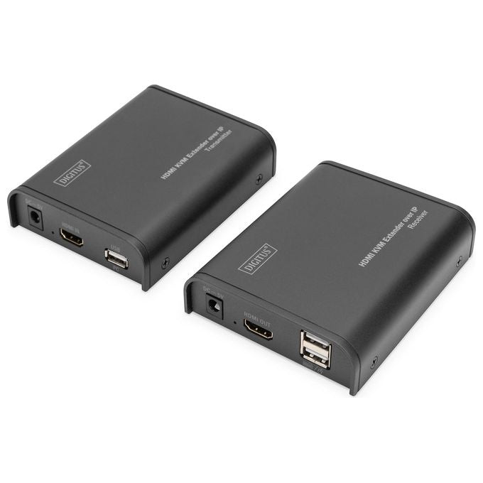 Digitus Estensore Kvm Usb-Hdmi su Cavo Rete-Ip