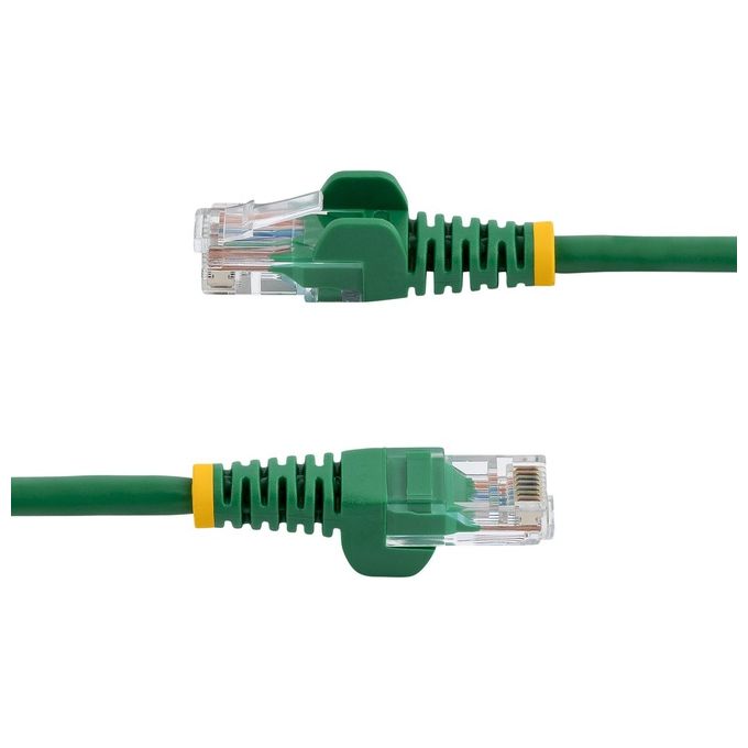 Startech 0.5m Verde Cat5e Cavo Snagless Ethernet Cavo - utp