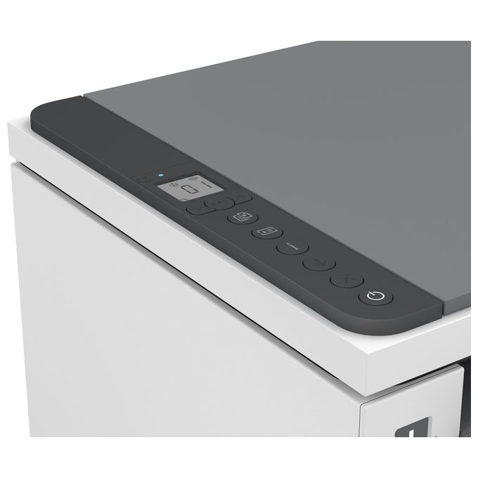 HP 381L0A LaserJet Tank 1604w Stampante Multifunzione Laser 22 ppm Stampa Fronte Retro Manuale Scanner A4 Wi-Fi USB colore Bianco