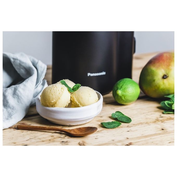 Panasonic MJ-L700KXE Slow Juicer Estrattore di Succo Senza Lame 150W Nero