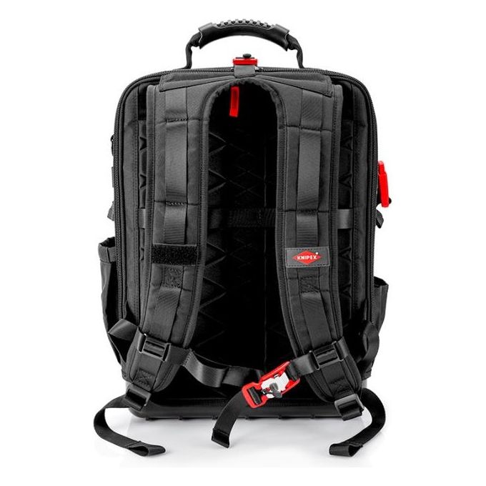 Knipex 00 21 50 LE Modular X18 Zaino Portautensili 18 l 37 tasche portata 15 Kg sistema MOLLE FIDLOCK colore Nero