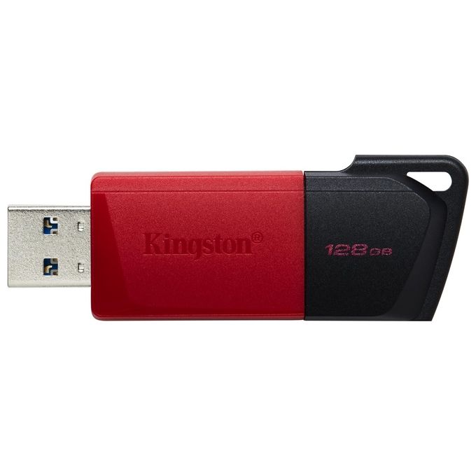 Kingston Flash Drive Usb3.2 128Gb Exodiam Nero-Rosso