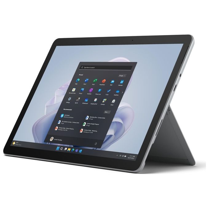 Microsoft XIG-00004 Surface Go 4 Tablet PC Intel N200 8 GB 256 GB Wi-Fi 6 Windows 11 Pro colore Platino