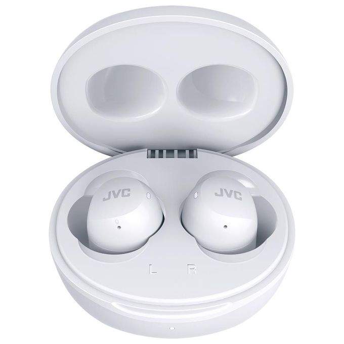 JVC HA-A6T Gumy Mini Auricolari True Wireless Bluetooth 5.1 Autonomia 23h IPX4 colore Bianco