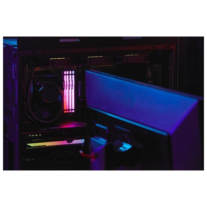 Kingston KF556C36BBEAK2-32 FURY Beast Memoria RAM DDR5 32 GB 2x16 GB 5600 MT-s CL36 RGB Intel XMP AMD EXPO colore Nero