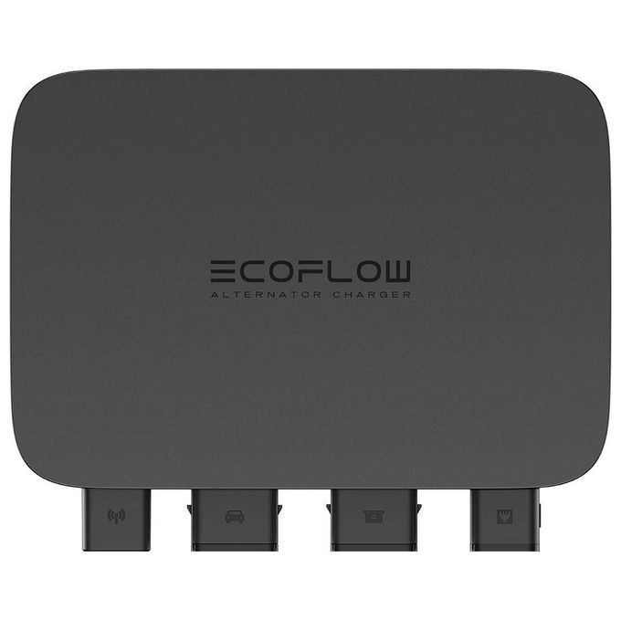 EcoFlow 4895251621212 Power Hub Alternator Charger 800W DC-DC GaN 3 modalita' colore Grigio