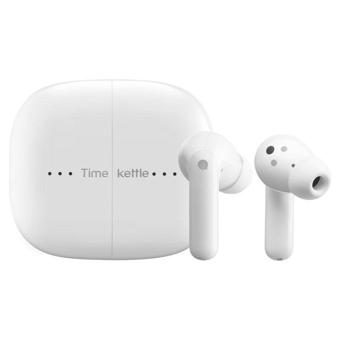 Timekettle M3 TRANSLATOR Traduttore Portatile Auricolare In-ear Bluetooth 5.2 40 Lingue Cancellazione Rumore IPX4 colore Bianco