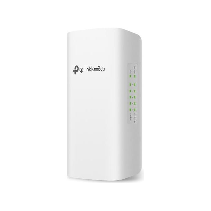TP-Link SG2005P-PD Omada Switch di Rete Gestito L2 5 Porte Gigabit PoE 64W Desktop colore Bianco