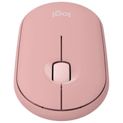 Logitech 910-007014 Pebble 2 M350s Mouse Wireless Bluetooth Ottico 4000 DPI Silenzioso Ambidestro colore Rosa