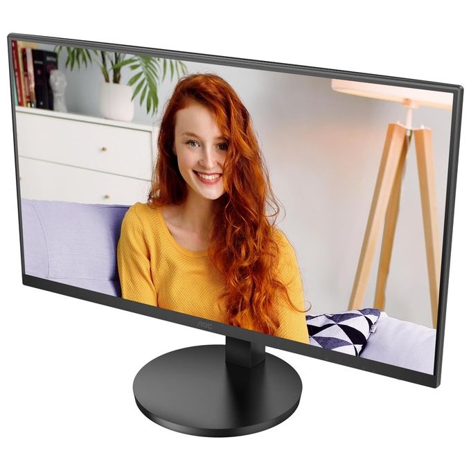AOC U27B3AF Monitor PC 27'' 4K Ultra HD IPS 3840x2160 60Hz HDR10 Adaptive Sync Altoparlanti Regolazione Altezza colore Nero