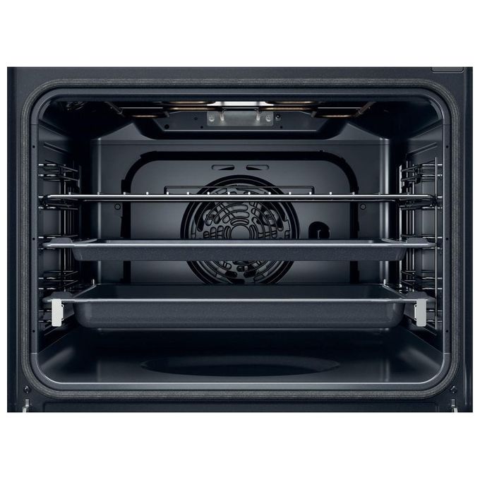 Whirlpool OMSR58RU1SB Elements Steam Forno da incasso Elettrico 71 L Classe A+ Pirolisi Vapore Cook3 Grill (60x60x55 cm) colore Nero