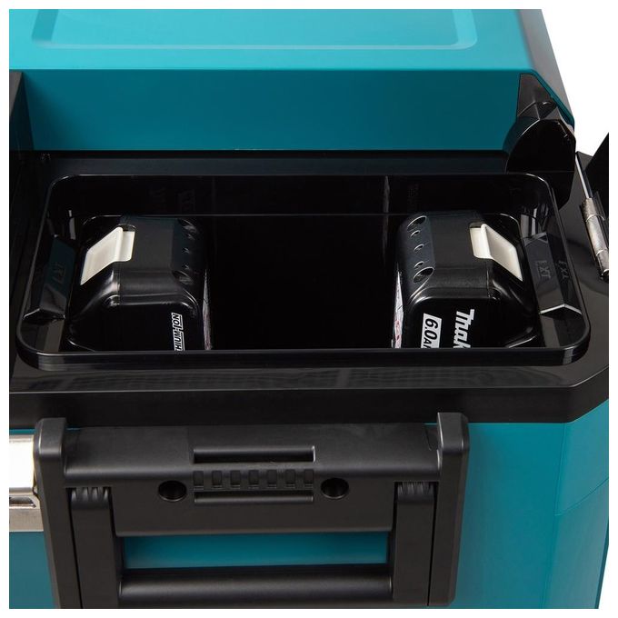 Makita CW004GZ Box Termico Frigorifero Portatile 29 L 47,1 cm Classe A Compressore XGT LXT colore Nero Blu