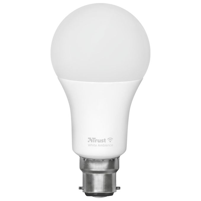 TRUST Lampadina Smart Dimmerabile WiFi B22 71299-TRUST per Illuminazione Intelligente