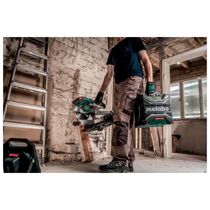 Metabo RC 12-18 Radio da Cantiere DAB+ FM Bluetooth 5.0 32W IP54 a Batteria 12-18V colore Nero