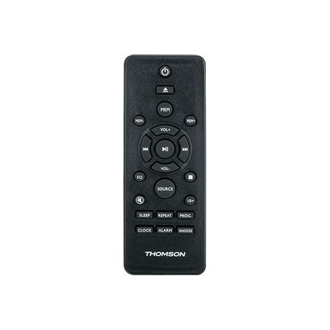 Thomson MIC123BT Microsistema audio per la casa 50 W Bluetooth 5.0 Radio FM CD USB AUX colore Nero