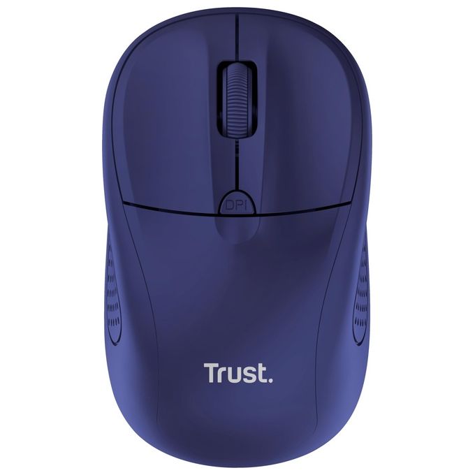 Trust Primo Mouse Ambidestro Rf Wireless Ottico 1600 Dpi Matte Blu