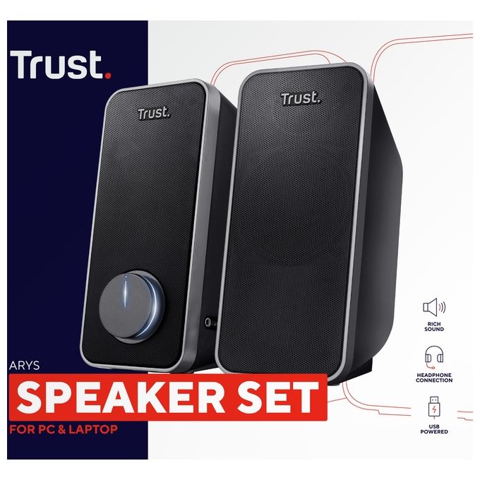 Trust Speaker Set 2.0 Arys Trust