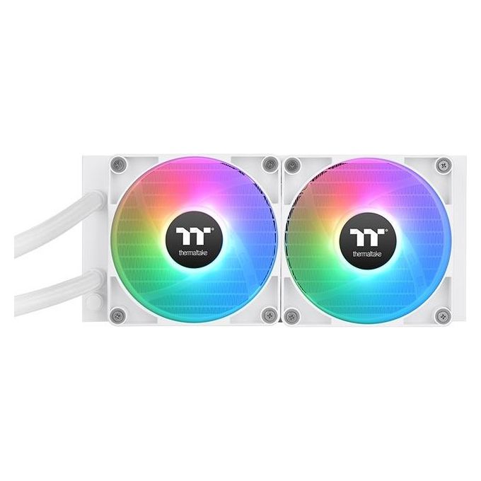 Thermaltake CL-W364-PL12SW-A TH240 V2 ARGB Kit di raffreddamento a liquido 24 cm PWM ARGB Sync bianco