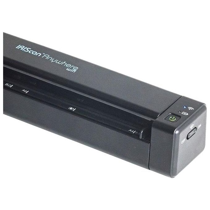 IRIS by Canon 461855 IRIScan Anywhere 6 Wi-Fi Simplex Scanner portatile a colori 15 ppm fino a 300 dpi batteria ricaricabile USB-C Wi-Fi compatibile Windows Mac iOS Android colore Nero