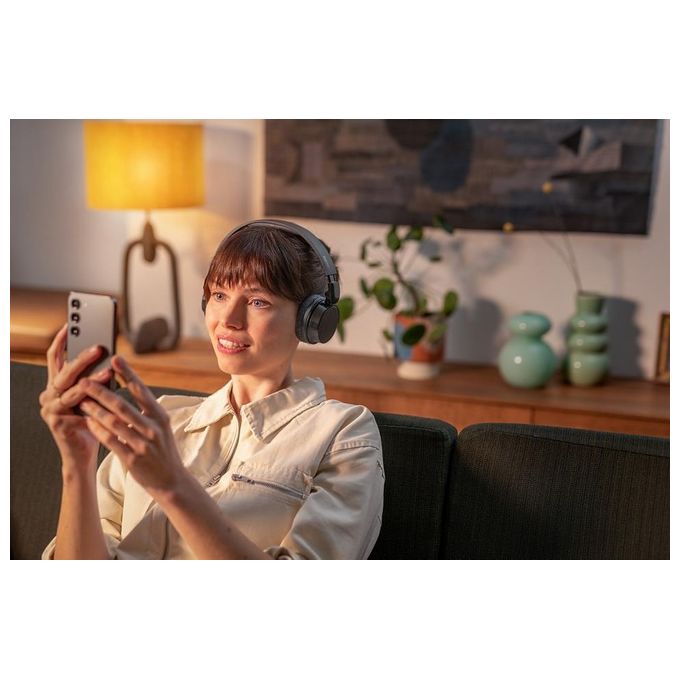 Philips TAH3209BK-00 Cuffie On-ear Wireless Bluetooth 5.3 25h Autonomia Ricarica Rapida USB-C colore Nero