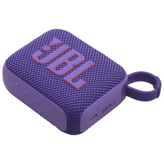 JBL JBLGO4PUR Go 4 Altoparlante Bluetooth Portatile 4,2 W IP67 Waterproof Dustproof Autonomia 7 h colore Viola