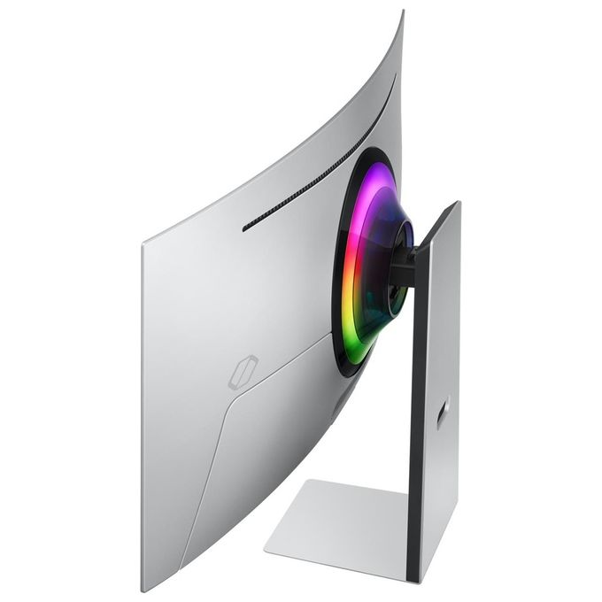 Samsung LS34DG850SUXEN Odyssey OLED G8 Monitor Gaming Curvo 34'' 3440x1440 WQHD 175Hz 0,03ms FreeSync Premium Pro WiFi colore Argento