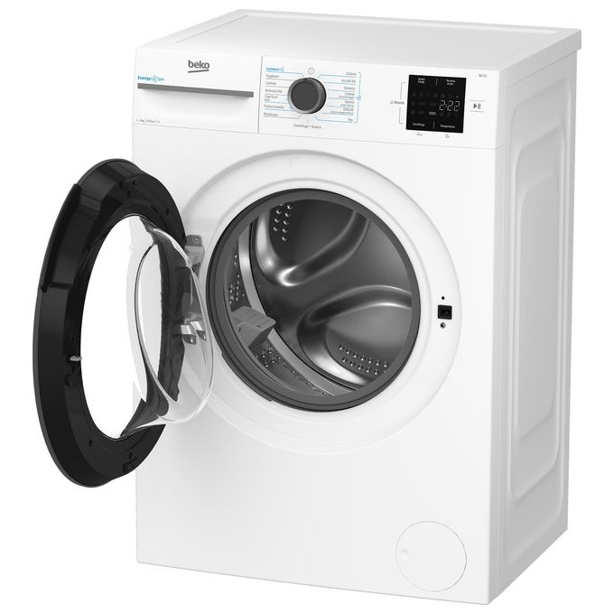 BEKO BMWU3721A Lavatrice Libera Installazione 7 kg Classe a Centrifuga 1200 giri-min Profondita' 496 cm Vapore SteamCure Colore Bianco