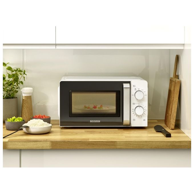 Severin MW 7885 Forno a microonde Solo 17 L 700 W 6 livelli di potenza Scongelamento colore Nero