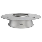 Weber 7666 Termoregolatore per Barbecue a Carbone da 57 cm in Acciaio Inox con Anello Diffusore colore Acciaio inox