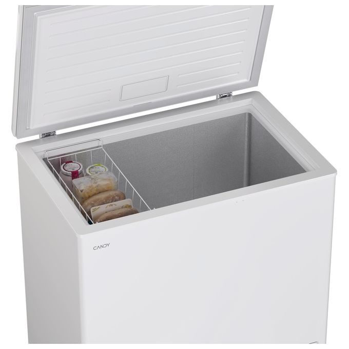 Candy CHAE 2002E Artico Congelatore a Pozzetto 196 L 84,5 cm Classe E 39 dB Congelamento Rapido colore Bianco