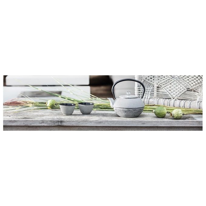 Bredemeijer Teiera Jang 1.1 Litri Ghisa Grigio con Filtro