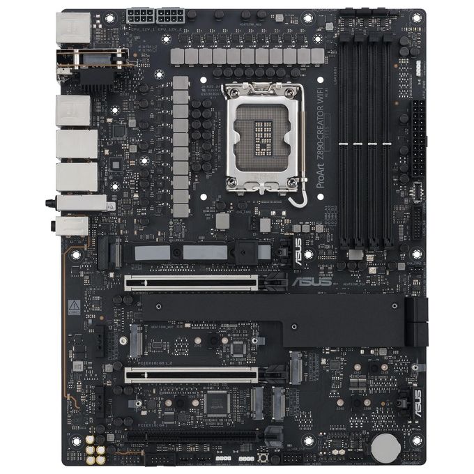 ASUS 90MB1JD0-M0EAY0 ProArt Z890-CREATOR WIFI Scheda Madre ATX Socket LGA 1851 DDR5 PCIe 5.0 5 Slot M.2 Thunderbolt 5 Wi-Fi 7 colore Nero