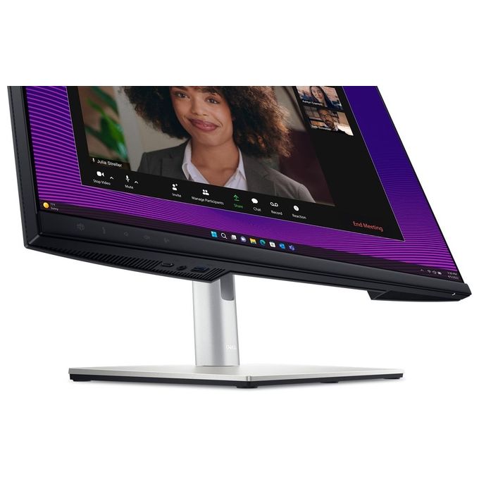 DELL DELL-P2724DEB Monitor Videoconferenza 27'' QHD IPS 2560x1440 Pixel con Webcam 4MP Altoparlanti 10W USB-C 90W colore Nero Argento