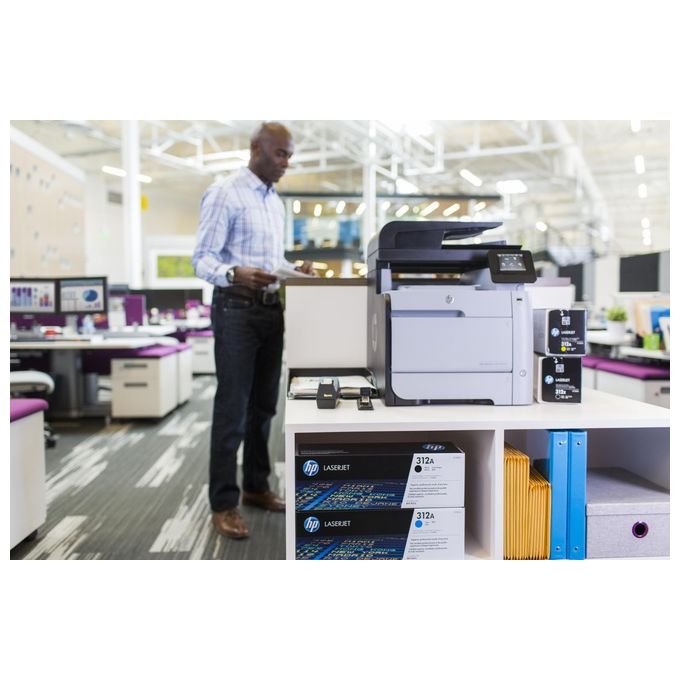 HP 312A Cyan originale LaserJet cartuccia toner ( CF381A ) per Color LaserJet Pro MFP M476dn, MFP M476dw, MFP M476nw
