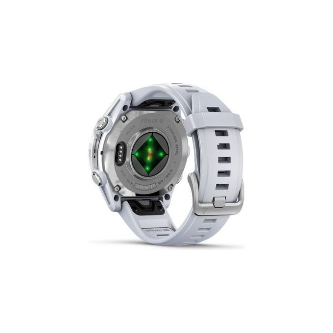 Garmin, Fenix 8 AMOLED, 43mm, Argento, Orologio GPS con Wi-Fi