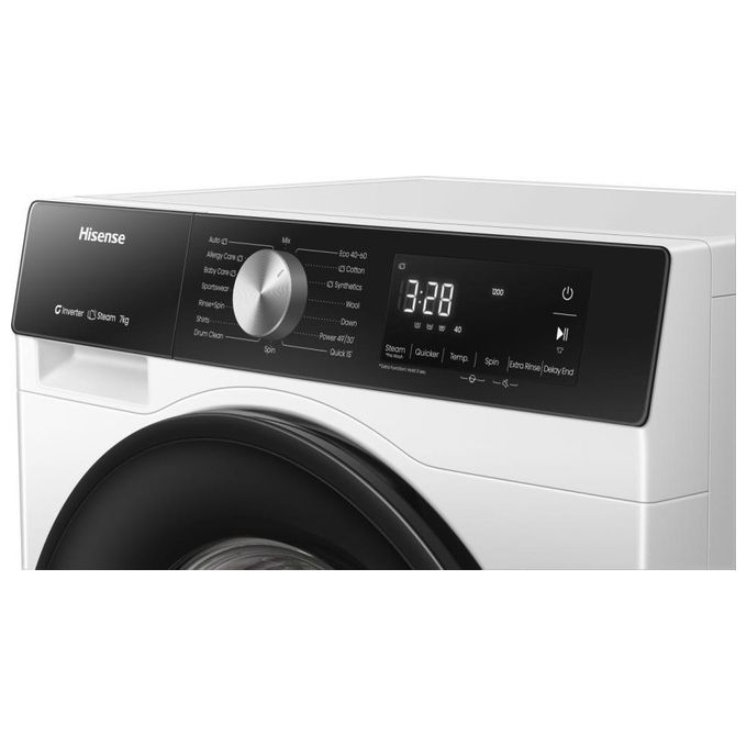 Hisense WF3S7021BW Lavatrice a carica frontale Slim 7Kg Classe A 1200 giri