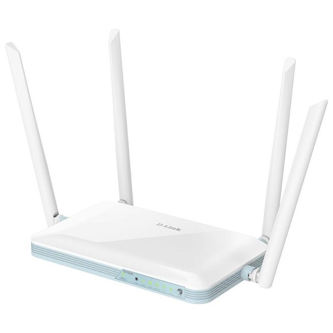 D-Link, Router 4G N300, Eagle Pro AI, Wireless Fast Ethernet, Banda Singola 2.4 GHz, Bianco